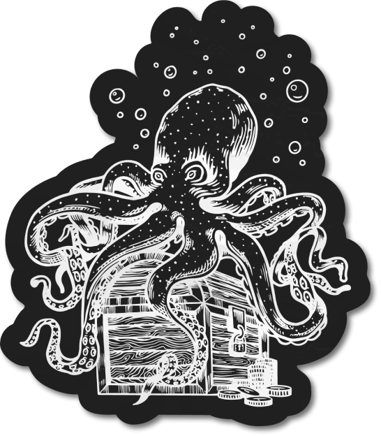 Octopus sticker